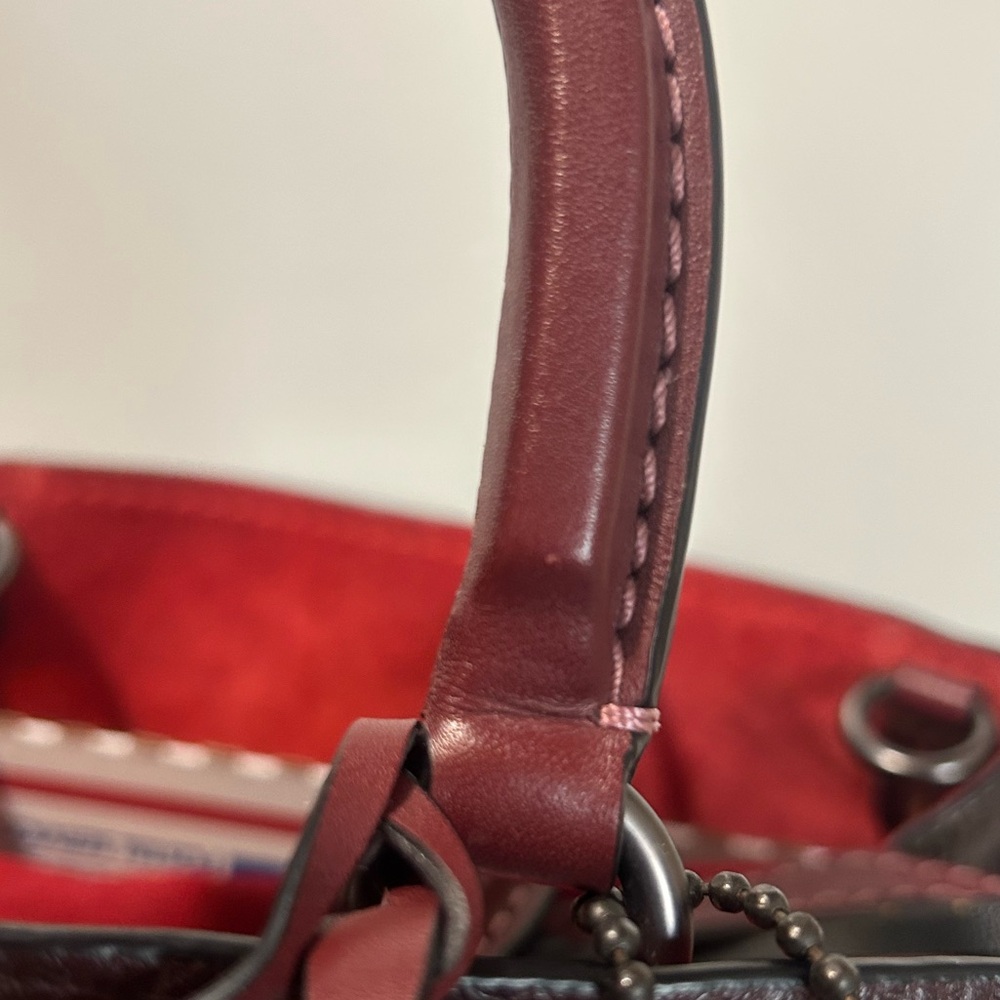 EUC COACH ROGUE 30 WITH PRAIRIE RIVETS OXBLOOD/RED - Picture 16 of 16